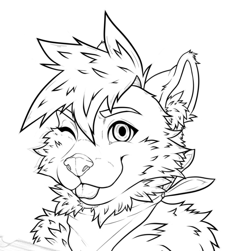 kh_draws's tweet photo. WIP of the commission for @Riverfolf , might stream later :3 https://t.co/fEY5VQnNkJ