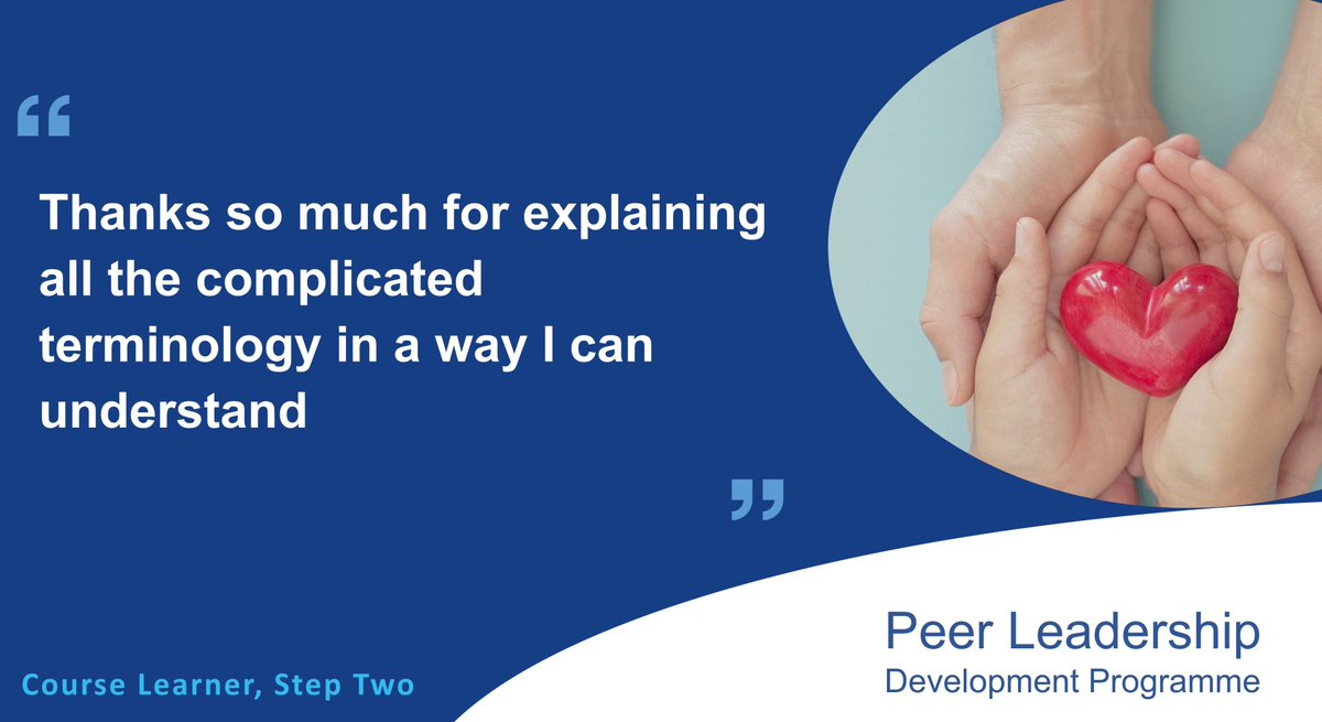 As we celebrate #NHS75 it’s important we continue to recognise the need to ensure information is clear, broken down and meets the needs of our communities, the #PeerLeadershipDevelopment programme helps develop knowledge, skills and confidence to have that deeper understanding