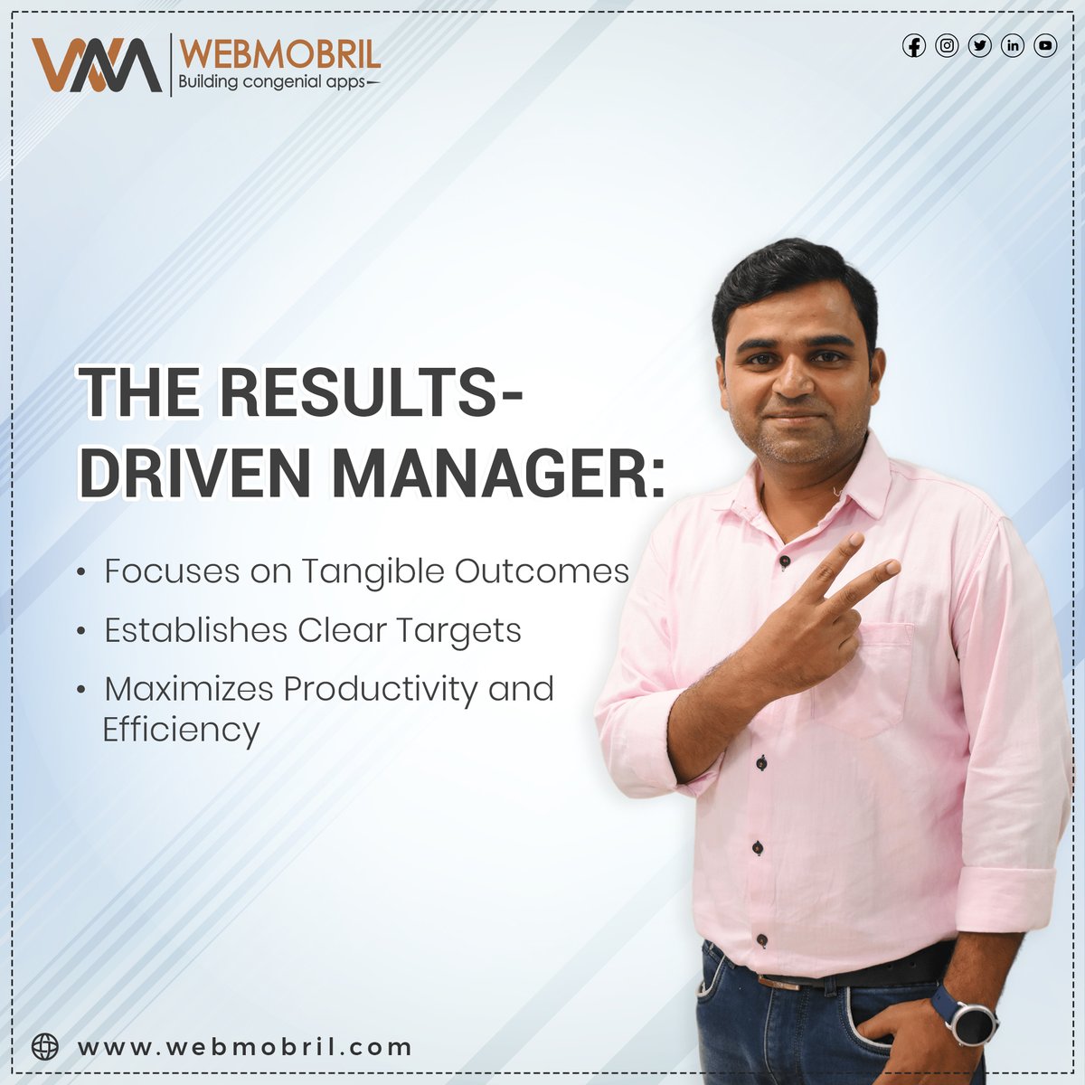 webmobrilinc's tweet photo. There are four types of managers: visionary leaders, results-driven managers, supportive coaches, and collaborative facilitators." In order to create organizational success, inspire, produce goals, develop personnel, and foster collaboration.
.
#ManagerialStyles #LeadershipTypes https://t.co/DpMQuJPO3K