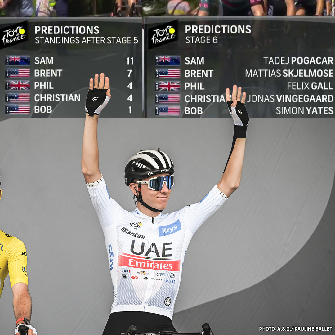 NBCSCycling's tweet image. Will we see Tadej Pogacar bounce back with a win on stage six??
#TDF2023 📺: Peacock