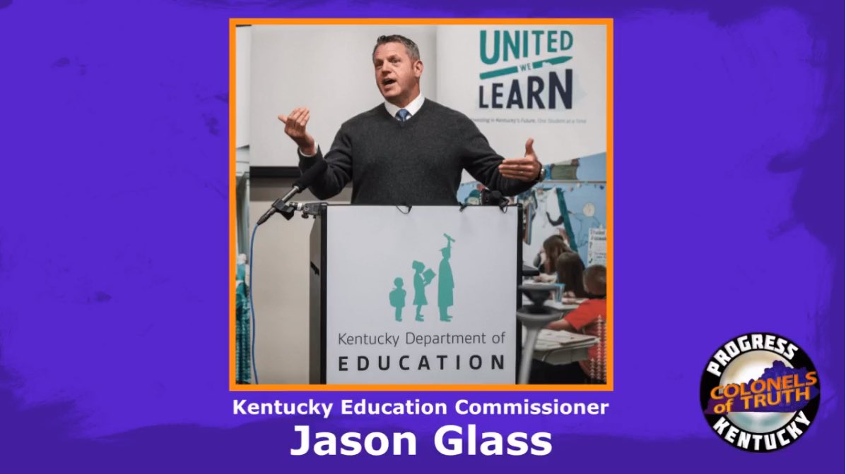 Check out this week’s #ColonelsOfTruth for informative &amp; inspirational interviews with KY Education Commissioner Jason Glass about how to fight tyranny &amp; Anna Whites about the new KY Democratic Auxiliary. bit.ly/CoT-7-5-23