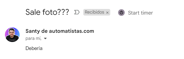 salonsoweb's tweet photo. J***ERRRRR, POR FIN!

He conseguido desvelar uno de los misterios misteriosos de mi cuenta de Google Workspace:

"Cómo narices mostrar la imagen de usuario cuando reciben mis e-mails"

(Quicir, esto) 👇🏻👇🏻 https://t.co/komvQAMdVv