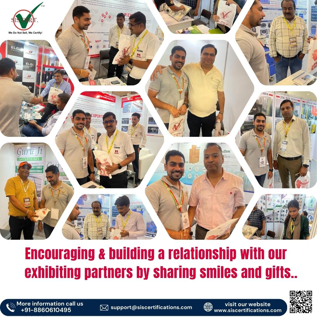 siscert's tweet image. The second day of the INDUS-TECH INDUSTRIAL EXPO July 2023 at #Rudrapur was no less than a blast. A small gesture by #SISCertifications to fill their day with joy &amp;amp; laughter by acknowledging their efforts &amp;amp; hard work.
Contact no.- +91-8860610495
#industech #2ndday #gifts #event