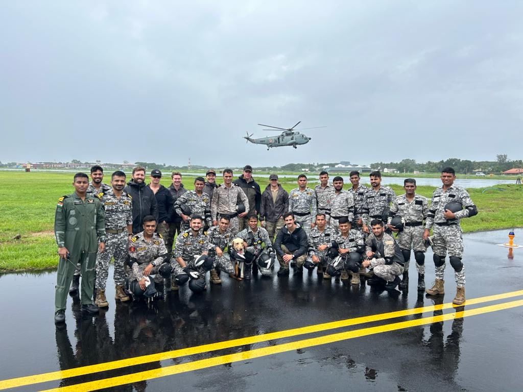 Resonant_News's tweet photo. The Seventh edition of ๐ฎ๐ณ #IndianNavy โ ๐บ๐ธ #USNavy (IN โ USN) Salvage and Explosive Ordnance Disposal (EOD) exercise, #SALVEX was conducted from 26 Jun โ 06 Jul 23 at Kochi. IN and USN have been participating in joint Salvage and EOD exercises since 2005. The exercise saw participation from both the navies which included the ships โ INS Nireekshak and USNS Salvor in addition to Specialist Diving and EOD teams.
FOLLOW US: https://t.co/rBQjyPZqNi