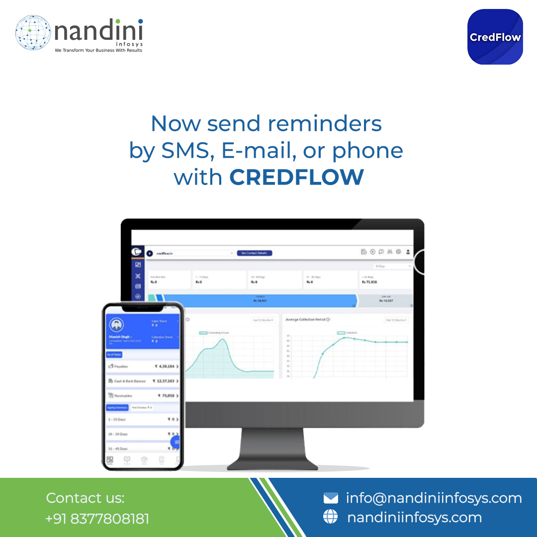 Collect your payments automatically, Integrate Tally or Busy with Credflow and receive your payments without difficulty. Contact us today!
.
.
.
.
.
#NIFY #nandiniInfosys #NIFYbusinesssoftware #attendancereport #growwithcredflow #digitalrevolution #financialfreedom #CredFlow