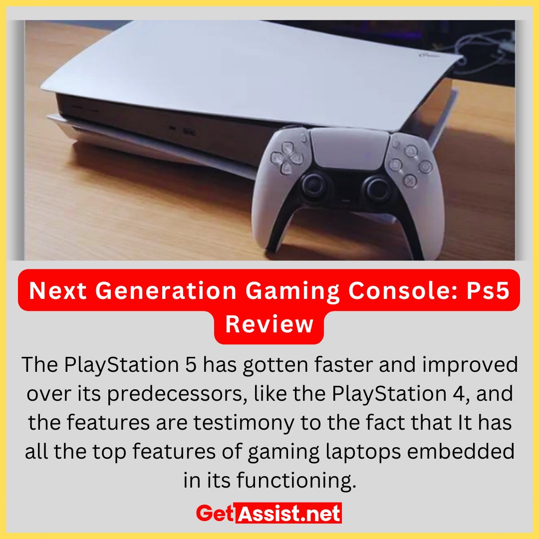 🎮 Ready to level up your gaming experience?

The Next Generation Gaming Console, PS5, has taken the gaming world by storm! ⚡️

#NextGenGaming #ps5review #GamingRevolution #gamingcommunity #gamechanger #GamingEnthusiasts #techreview #gaminglifestyle #GamingPowerhouse