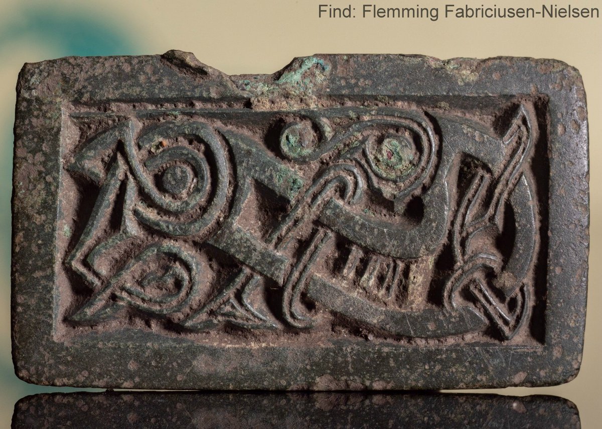 Iron Age art fibula recenly found in Denmark.
Find: Flemming Fabriciusen-Nielsen
#nordicanimism #ironageart #nordicart #ironage #viking #archeology