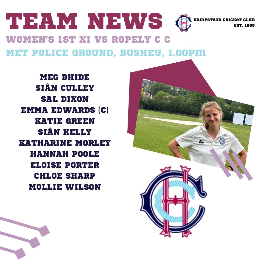 Our team for the T20 Regional Plate final
This Sunday 🏏 <a href="/HampsteadCC/">HampsteadCricketClub</a> #cricket