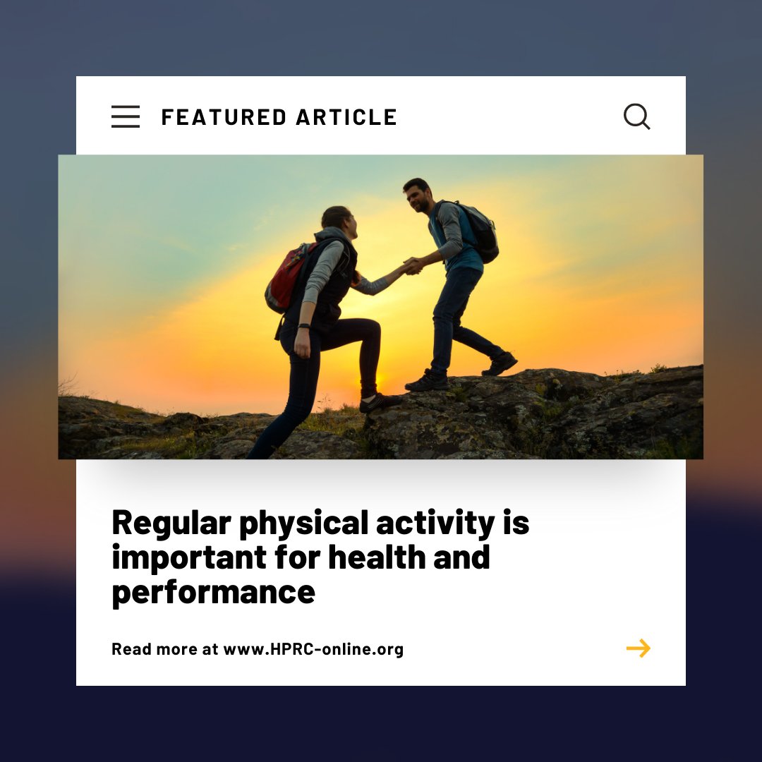 HPRConline's tweet photo. Itโs important to aim for 150 minutes of moderate-intensity physical activity, 75 minutes of vigorous-intensity activity, or a combination of the two each week. https://t.co/TPco2YY49m
#WalkRunMove #HPRConline #TotalForceFitness https://t.co/0QjbB3DnYi