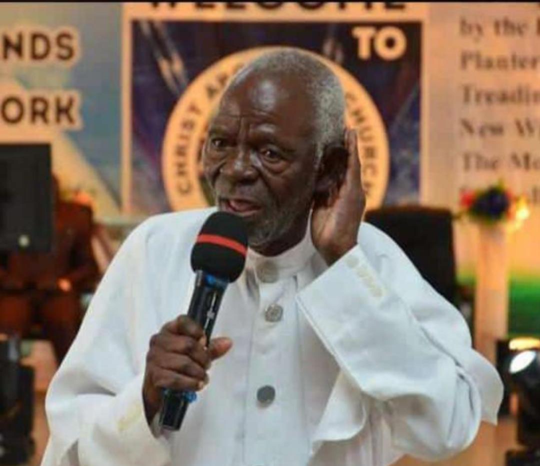 SamsonRock14's tweet photo. Gospel of Jesus he brought
Countless miracles wrought
His will delivered
And His Name Glorified.
Rest on Prophet Michael Olowere
Credit:@Mayorday https://t.co/pE1CotVLn8