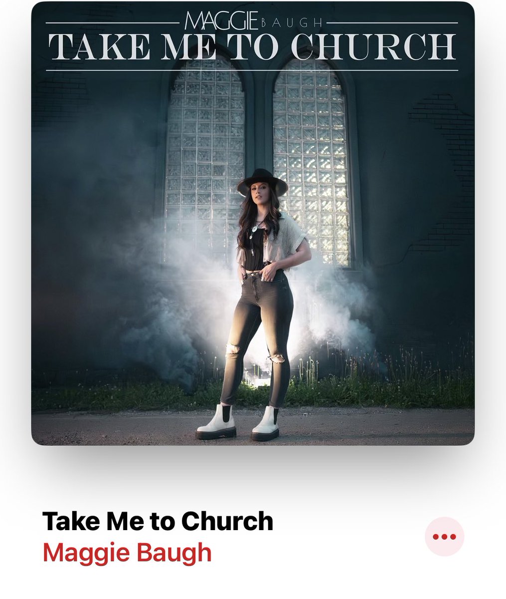 ⁦@MaggieBaugh⁩ Take me to church ⛪️ 💕 I like it MB 🤠🥃🍻 Best of luck & hope to catch a gig.