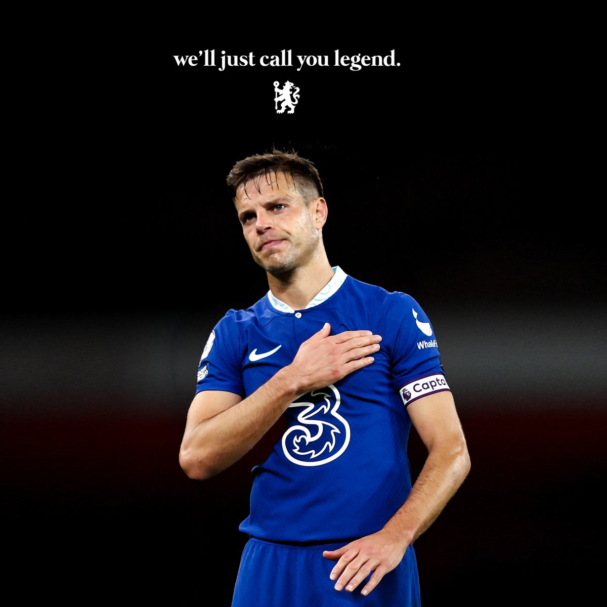ChelseaFC's tweet photo. Always a Blue. 🔵