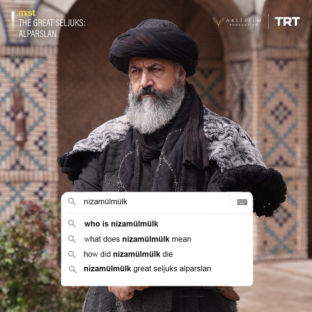 mistcontent's tweet photo. Nizamülmülk. Enter 👉🏻
#TurkishAction #TheGreatSeljuks #Alparslan #AlpSef #SeriesDeTV @trt @AkliFilm @AlparslanDizisi https://t.co/mf3rKA3h93