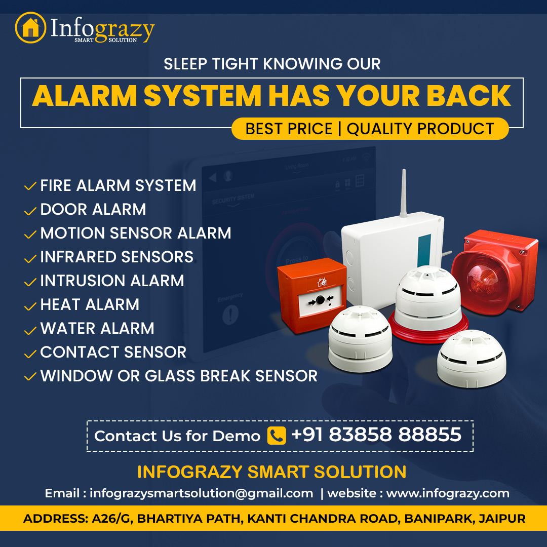 infograzy's tweet photo. #Resteasy knowing that your #safety &amp; #security are our #priority
Protect your property with #security measures &amp; #sleeptight with the assurance of #secureenvironment
Trust us for #reliableprotection
Connect👇
+918385888855
Infograzysmartsolution@gmail.com
https://t.co/5YMcAdy8sZ https://t.co/FPwYOf0f0A