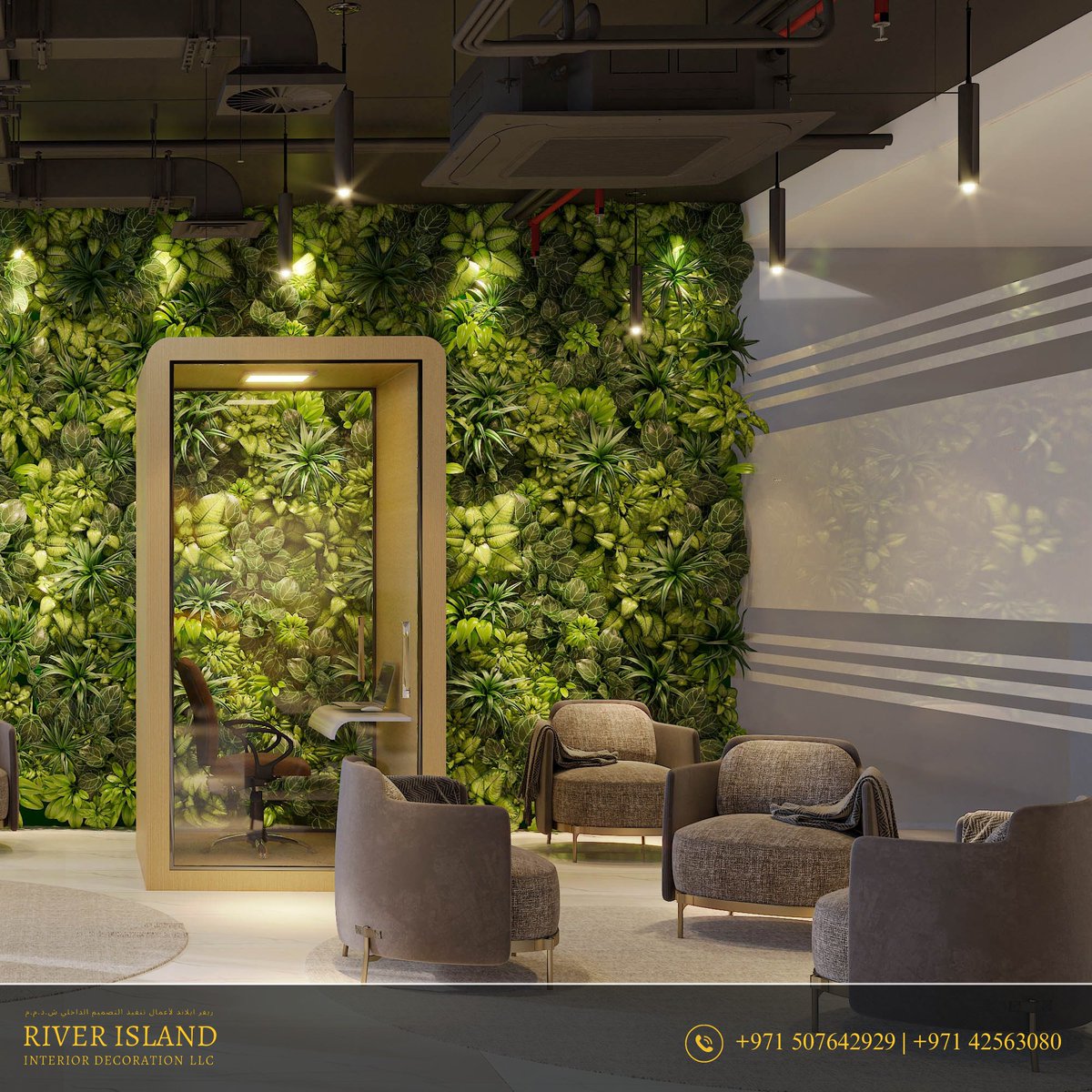InteriorRiver's tweet photo. Creating spaces where success thrives!  Jet Set Business Center, our latest office fitout project in Business Bay, is a testament to our commitment to excellence. 

Your perfect space is just a call away!
Contact us at +971 42563080 / +971507642929
#OfficeSpace #interiordesign https://t.co/RKEzJPnKSP