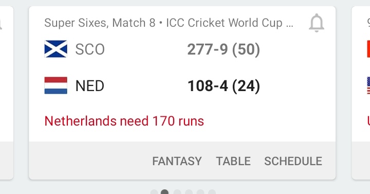 🇳🇱Netherlands Need Only 170 Runs 
In 20 Overs 🔥💥

Qualify For The WC 2023✅⚡✨

#ICCWorldCupQualifiers 
#Ashes2023 
#BabarAzam