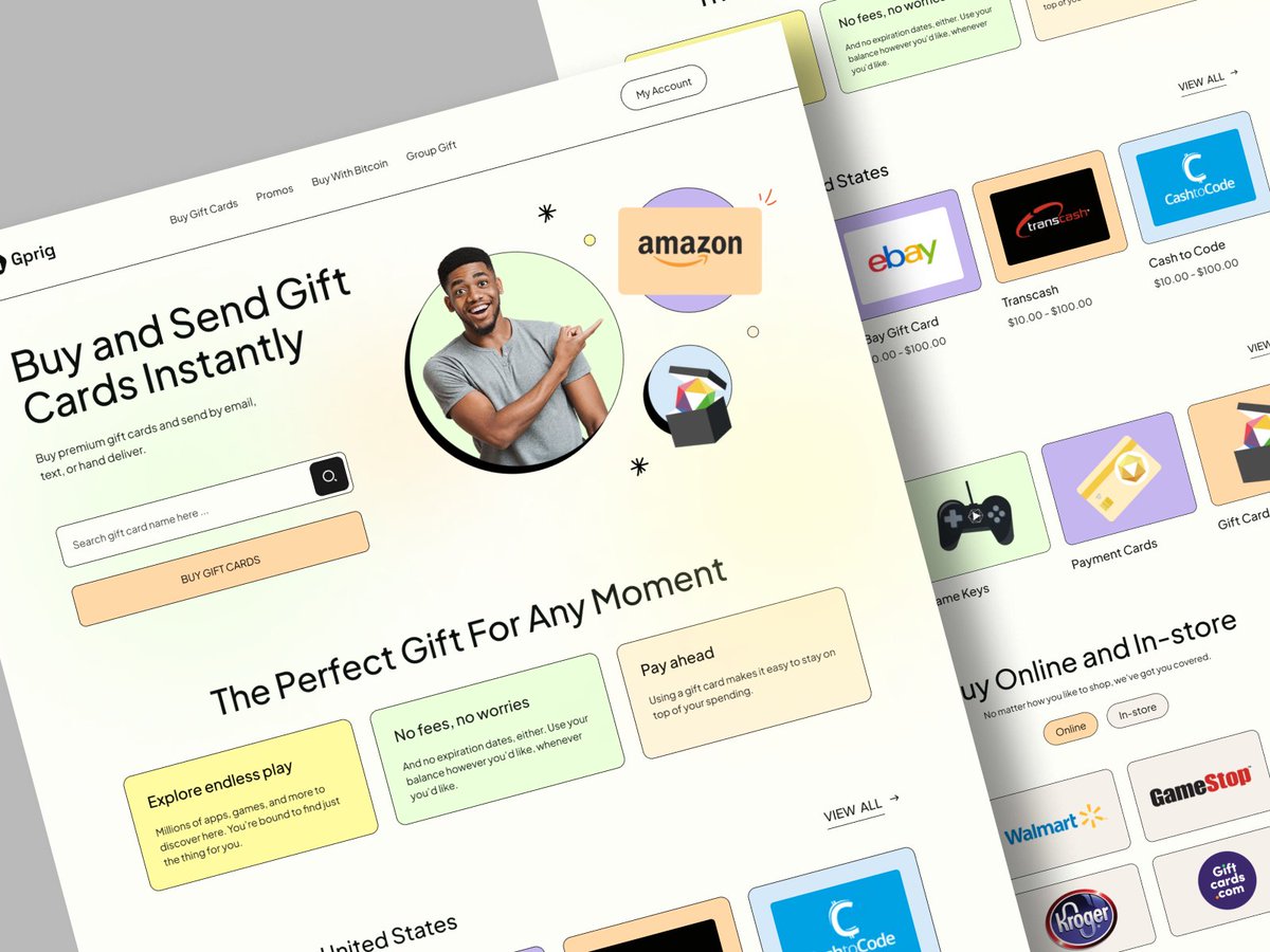 mrhaques01's tweet photo. 138 Days - UIHUT Daily Design
Made by https://t.co/ZXXKvXWxl9
Download from: https://t.co/9W7qMzNh7g
Gift Card Website Template Design......
Hire Us: hellomhaque@gmail.com
#webtemplate #uihut #ezytor #flowgiri #frebee https://t.co/K1bfpio59D