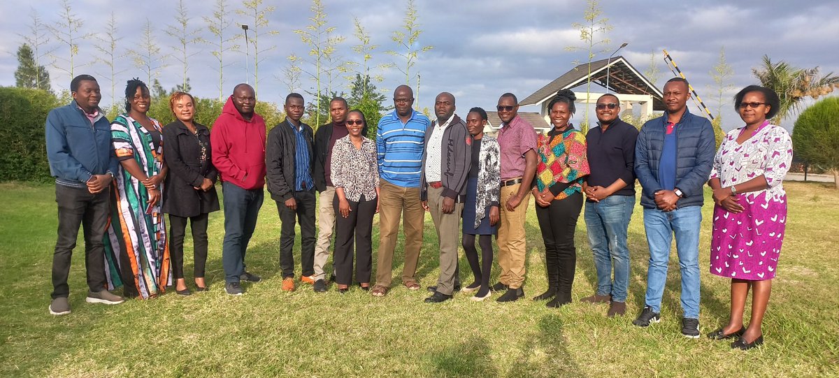 sallybukachi1's tweet photo. Scientists from #uonbi and #zoonotic Disease Unit at a planning meeting for the Kenya Capacitating #OneHealth in Eastern &amp;Southern Africa. @Wuodlundha @IAGAS_UON @OHRECA_ILRI @DrKathyKunyanga @VerahVashti @isaaa_org @Cirad @ericfevre @uonbi @mosmasika @OneHealthKenya https://t.co/SD93igCOrd