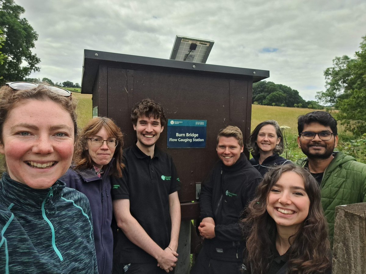 Thank you <a href="/EnvAgencyYNE/">Environment Agency - Yorkshire & North East</a> for hosting our <a href="/UK_NRFA/">UK National River Flow Archive at UKCEH</a> liaison visit.  Great to meet hydrometry and hydrology staff and see some of the different types of gauging station that provide data to the NRFA <a href="/RosannaLane123/">Rosie Lane</a> <a href="/amit1792kumar/">Amit kumar</a>
