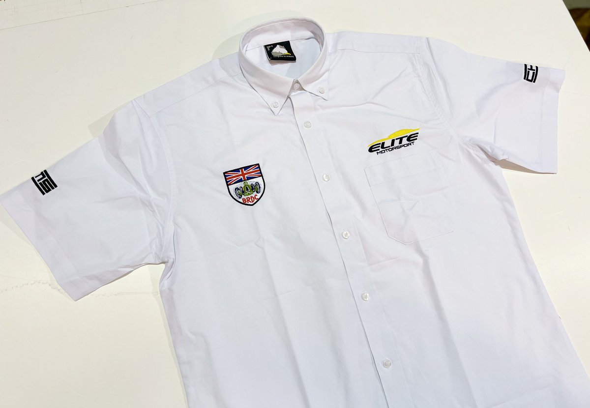 WizardEmb's tweet photo. CHMS embroidered ORN Oxford Shirts 🧵💯
Branded on both the left (@Elitemotoreng) and right chest (@BRDCSilverstone ), as well as both sleeves (#CHMS)
#wizardembroidery #branding #uniform #teamwear #chrishodgetts #elitemotorsport #brdc #oxfordshirts #corporatebranding https://t.co/cYLAfzSWqc
