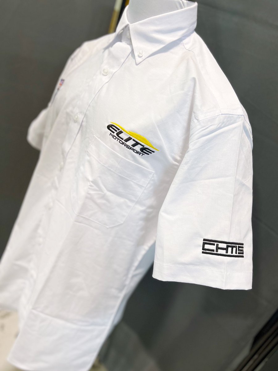 WizardEmb's tweet photo. CHMS embroidered ORN Oxford Shirts 🧵💯
Branded on both the left (@Elitemotoreng) and right chest (@BRDCSilverstone ), as well as both sleeves (#CHMS)
#wizardembroidery #branding #uniform #teamwear #chrishodgetts #elitemotorsport #brdc #oxfordshirts #corporatebranding https://t.co/cYLAfzSWqc