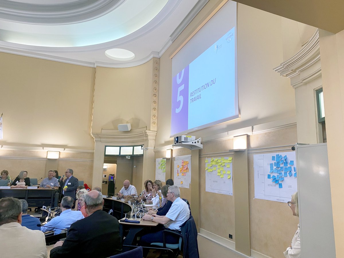 Departement89's tweet image. #JO24 Le Département de l’#Yonne a organisé le 1er Comité Territorial d'Engagement du Relais de la Flamme ce jeudi 6 juillet à Auxerre.