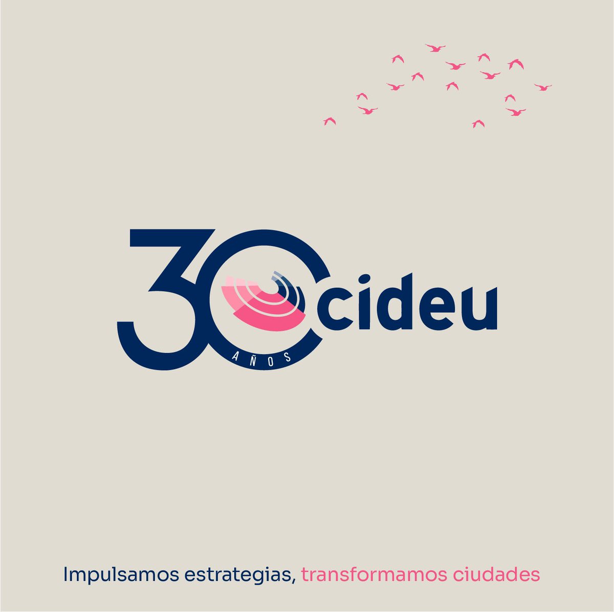 Celebramos 30 años de historia mirando al futuro con esperanza y determinación.  En nuestra publicación de celebración recopilamos la transformación de nuestras ciudades. 
👉No te la pierdas! 📘bit.ly/3JIYejy

🗣️CIDEU, Impulsamos estrategias, transformamos ciudades.