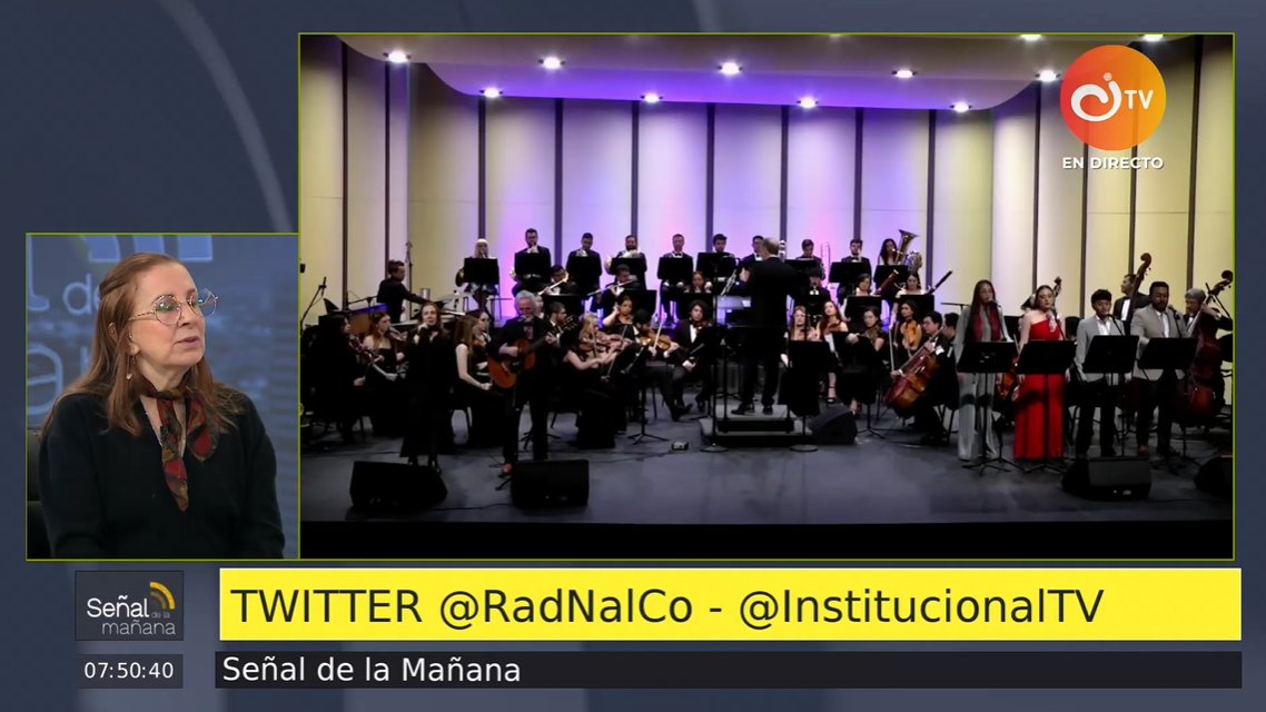 🔴🎥 #SeñalDeLaMañana | El legendario dúo Ana y Jaime interpretará sus mayores clásicos junto a la <a href="/Fosbosinfonica/">FOSBO - Orquesta Sinfónica Bogotá</a>. #AlAire nos acompaña este dueto desde estudio.

📺 📱 📻 Señal #EnVivo 👉 canalinstitucional.tv/envivo.