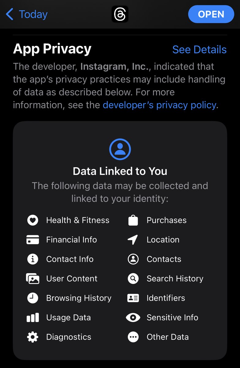 kyletymo's tweet photo. Zuck's going to know more about me than my girlfriend https://t.co/iXVLlUR7Xn