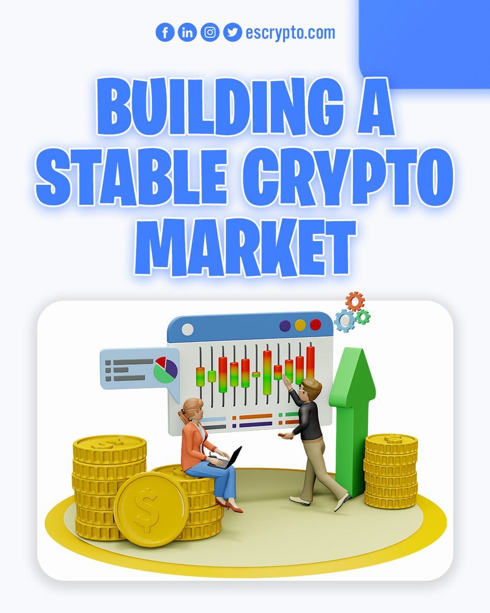 zert_com's tweet image. Market stabilization: the cornerstone of cryptocurrencies&apos; mass adoption. Let&apos;s create a market that&apos;s less volatile, more stable, and friendly for risk-averse individuals.
#cryptostability #marketadoption #lessvolatility #cryptomassadoption #stablecryptocurrency #riskmanagement