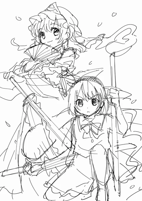 ゆゆみょんラフ 