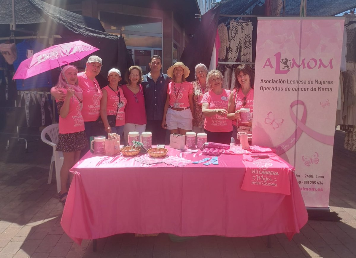 TurismoCoyanza's tweet photo. 🗣️ Esta mañana hemos contado con la presencia de las voluntarias de @ALMOM1  por nuestras calles con su tradicional cuestación.            
 
💗 Aprovechamos la ocasión para agradecerles la labor que desempeñan y reconocer su trabajo con quienes conviven con esta enfermedad. https://t.co/9ts7zEN8gD