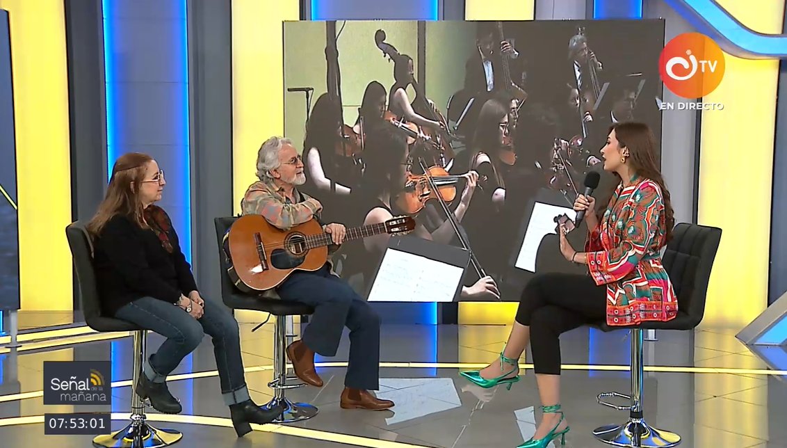🔴🎥 #SeñalDeLaMañana | "En la <a href="/Fosbosinfonica/">FOSBO - Orquesta Sinfónica Bogotá</a> son gente joven, ellos ven nuestra música a su manera y hacen unos arreglos muy lindos": Jaime Valencia, sobre presentación junto a la Orquesta Sinfónica de Bogotá.

#AlAire por <a href="/InstitucionalTV/">Canal Institucional</a> 📺 canalinstitucional.tv/envivo.