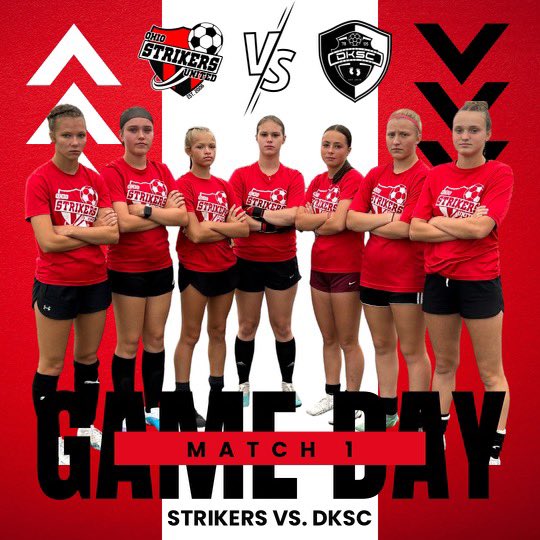 osusoccerclub's tweet photo. U15 Girls:  Compete in Denver, CO for a National title. Game 1 vs  DKSC from Texas @ 10:30 Eastern.  #GoStrikers https://t.co/IdtB6u4nhG