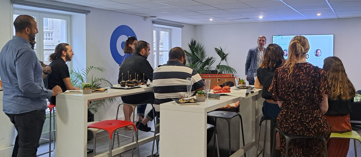 Chez Artemys, chaque arrivée d’un collaborateur ou d’une collaboratrice est essentielle…
…Et elle passe par une soirée d’intégration🎉
 
L’opportunité pour tout.e.s de se familiariser avec la culture et les valeurs d'Artemys ainsi que de partager notre état d’esprIT🚀#afterwork