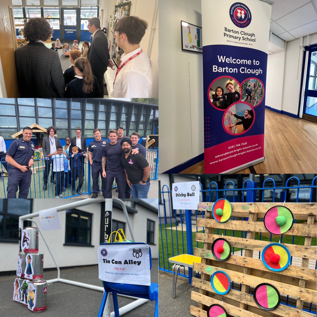 Excited to be at <a href="/BartonClough/">Barton Clough Primary School</a> Summer Fair this afternoon opened by <a href="/MayorofGM/">Mayor of Greater Manchester</a>! ⭐️💫 #WeAreBrightFutures