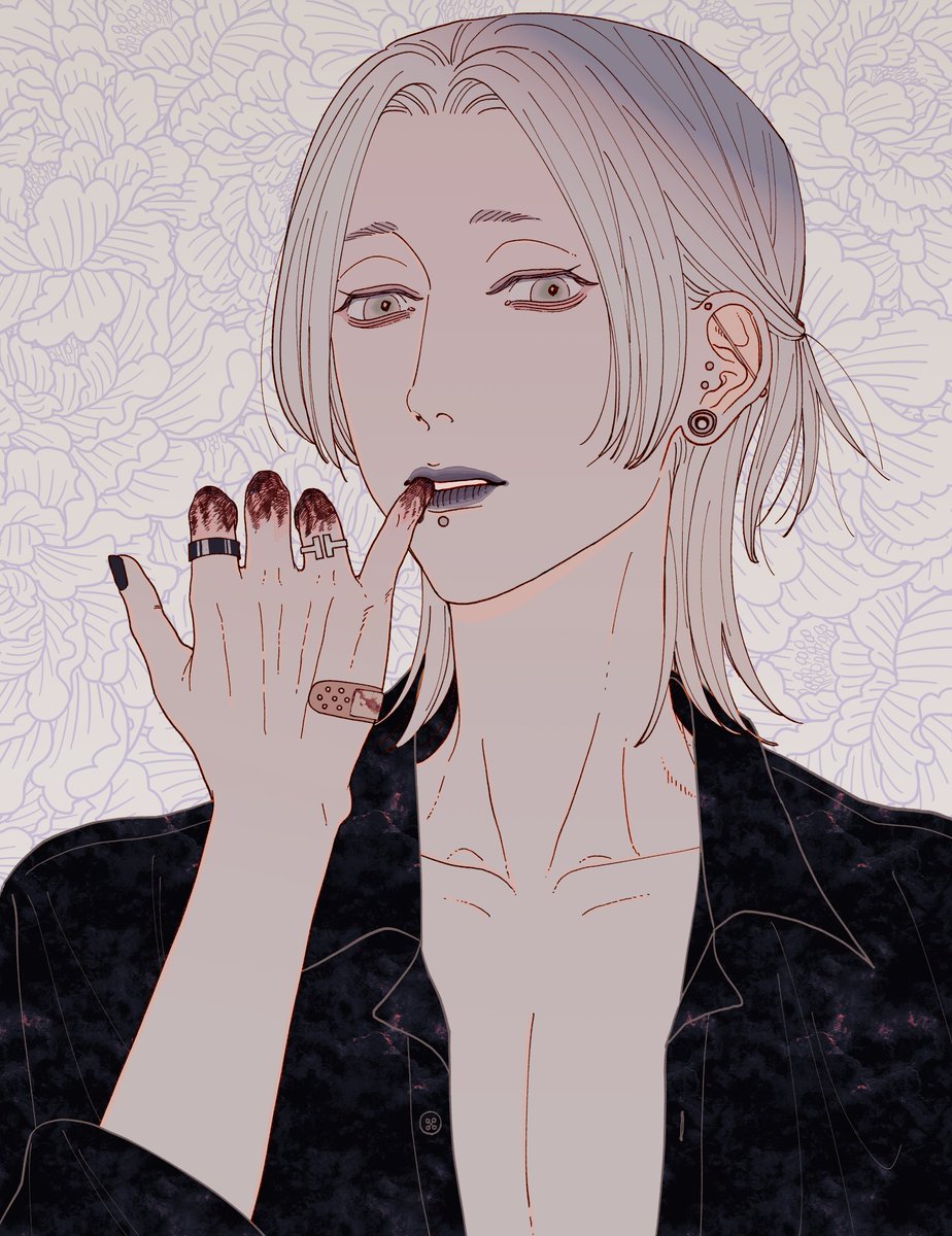 「長めの毛が好き 」|hukiのイラスト