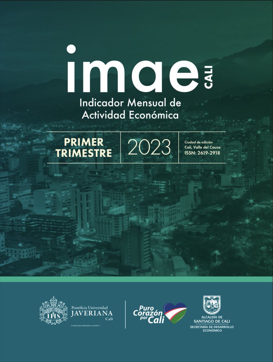 imae_pujcali's tweet photo. 📊¿Sabes cómo le fue a la economía distrital de #Cali durante el primer trimestre 2023? 

💁‍♀️Te invitamos a leer el informe #IMAE para que conozcas en detalle la evolución económica regional ➡️https://t.co/CwkiDqkfAX https://t.co/RNujOXEwlS