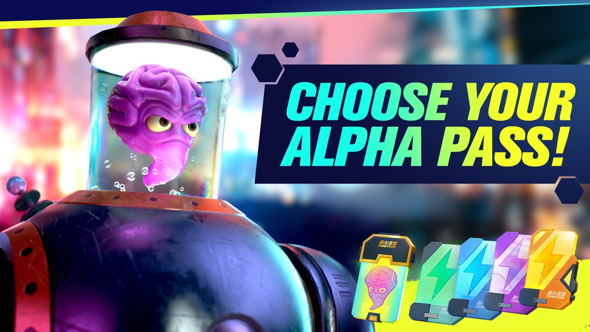 exylos_ai's tweet photo. 🎮 Ready to conquer the BOSS FIGHTERS Closed Alpha and unlock limited-edition Skins? 

Grab your Alpha Pass now! 🌟 Hurry, spots are limited! ⚡️ 

👉 https://t.co/XdH2OvA0mR

#BOSSFIGHTERS #ClosedAlpha #DigitalCollectibles https://t.co/3QOoO2hA5y
