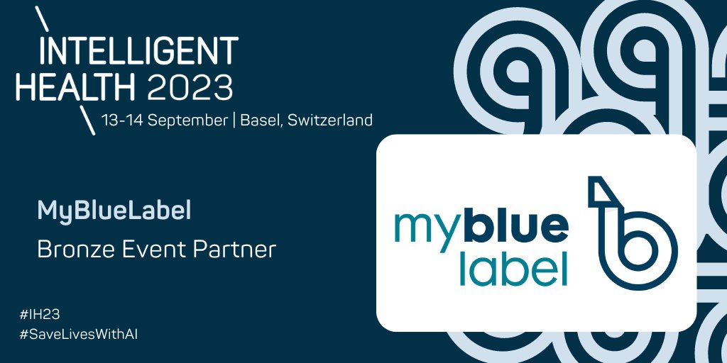 IntHealthAI's tweet image. 📣📣 We're honoured to announce a new addition to #IntelligentHealth: 👉My Blue Label, a digital platform that allows collaboration across businesses in R&amp;amp;D, Quality Assurance and Management!

Join us this year at a bigger &amp;amp; bolder #intelligenthealthai 🙌 hubs.li/Q01WJTz60