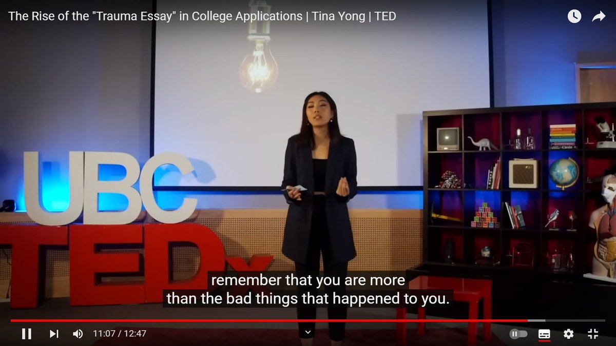 EnglishLabsID's tweet photo. "Cara bikin essay beasiswa yang bener itu gimana sih?!"

"Masukin pengalaman sedih supaya dapet simpati di dalam essay itu bener apa salah ya?"

Scroll down dan tonton TED Talk di bawah ini!

Ada pembahasan menarik soal "trauma essay" dan cara menulis essay yang benar 📝💯 https://t.co/Q5XVlvNNWr
