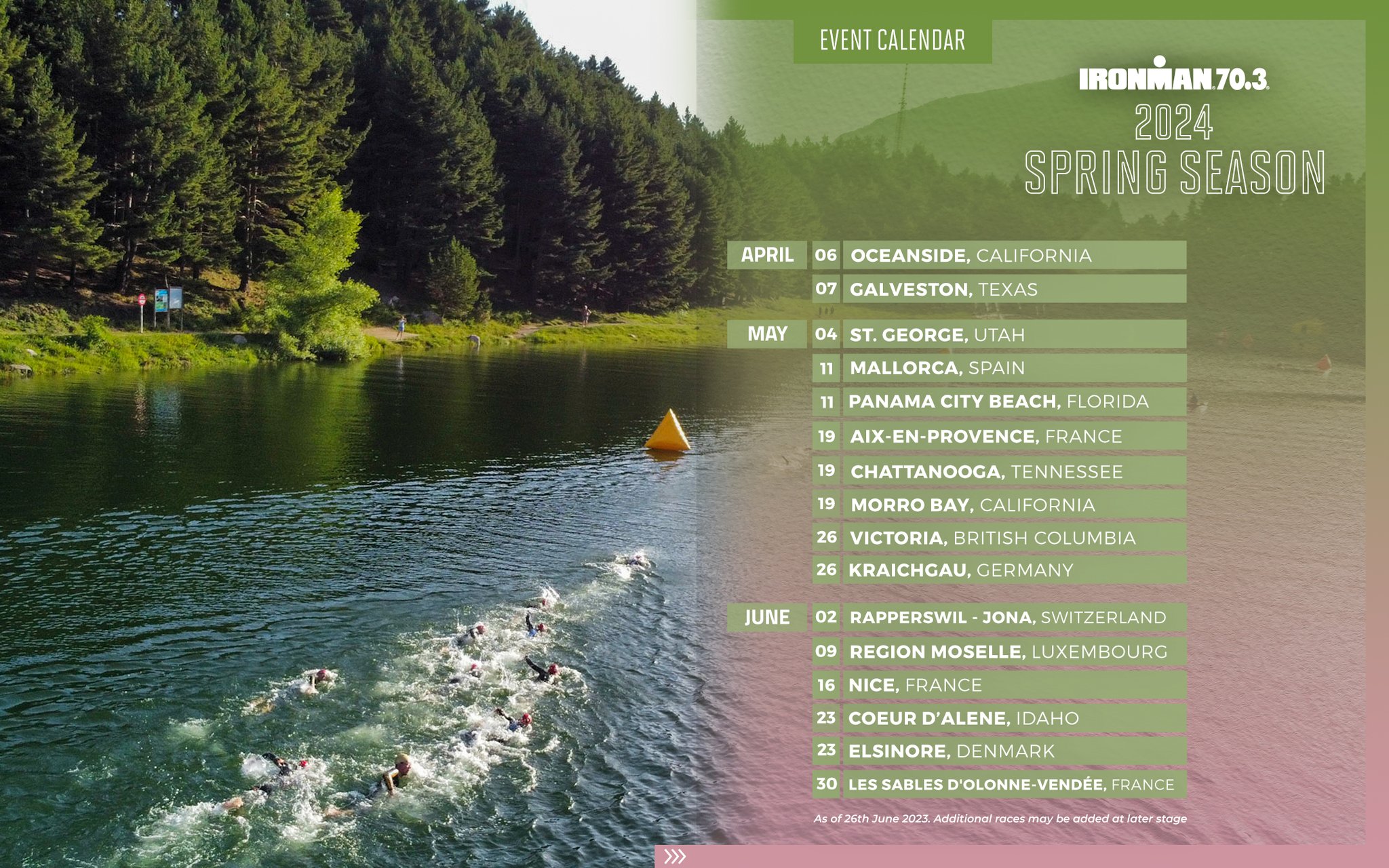 Calendrier Half Ironman France 2024 Gabie Jocelyn