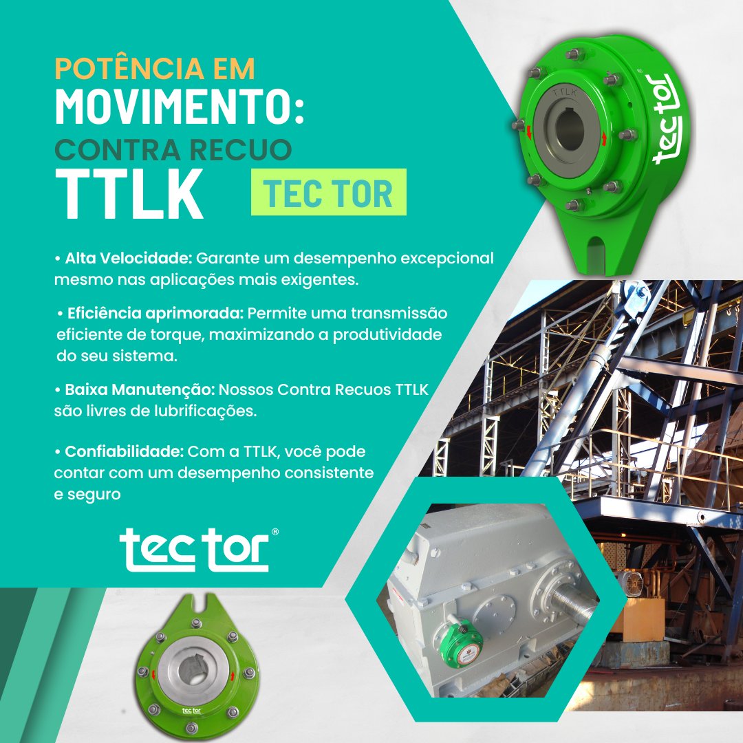 tectorbr's tweet image. CONTRA RECUO TTLK: 
✔ Desempenho imbatível
✔ Proteção contra contaminação
✔ Operação livre de lubrificação