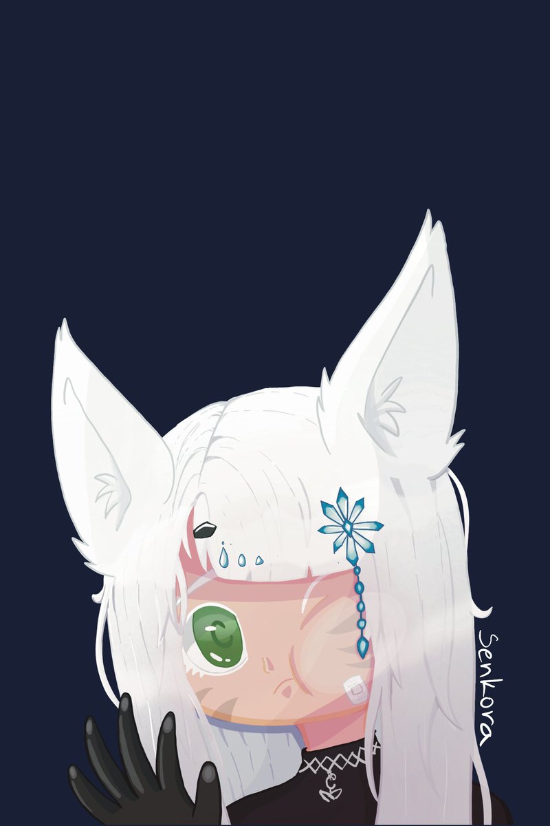 ArtSenkora's tweet photo. Commission for my friend @who_is_skye_

 #ff14 #ffxiv #miqote #ffxivart #wallpaper  #procreate #game #animeart #cuteanimegirl https://t.co/MVPzrqqVkf