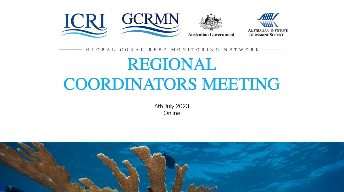 ICRI_Coral_Reef's tweet photo. The Global Coral Reef Monitoring Network (GCRMN), a regional network of ICRI is currently sharing updates on the regional nodes, in a productive online meeting #ForCoral https://t.co/ZmBRzf1hRt