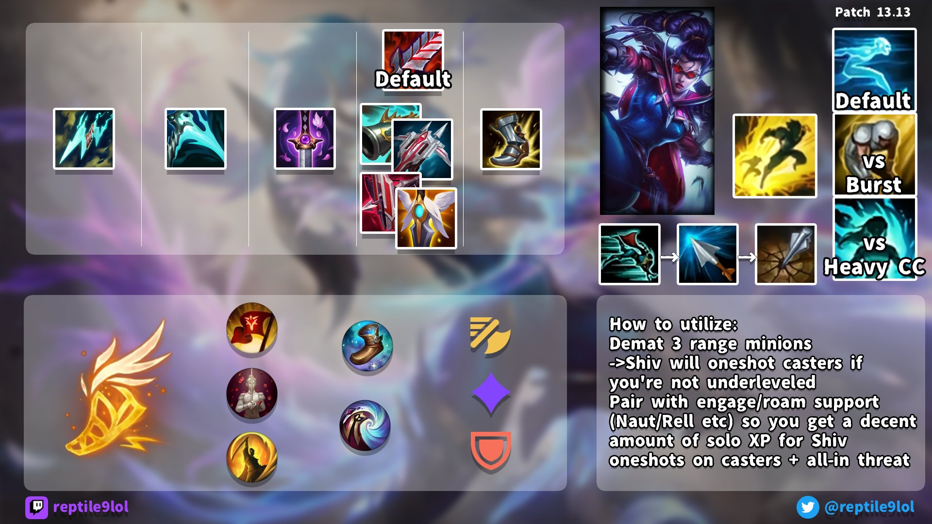 Reptile➡️twtv/reptile9lol on X: “How lethality crit Vayne works 