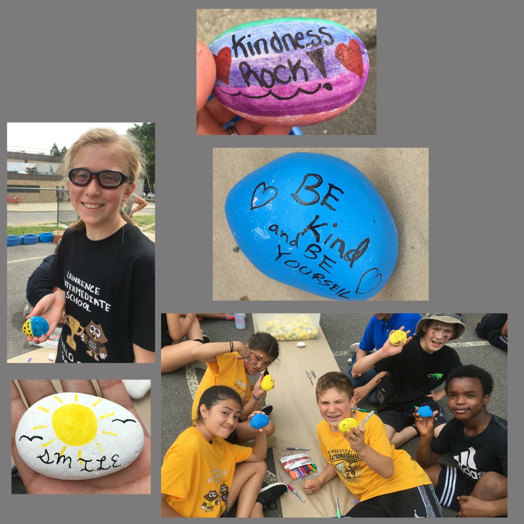 Throwback Thursday: In 2018, we funded $488 to LIS for "Garden of Gratitude." This grant allowed students to create a kindness rock garden for character education and school spirit! #ltps