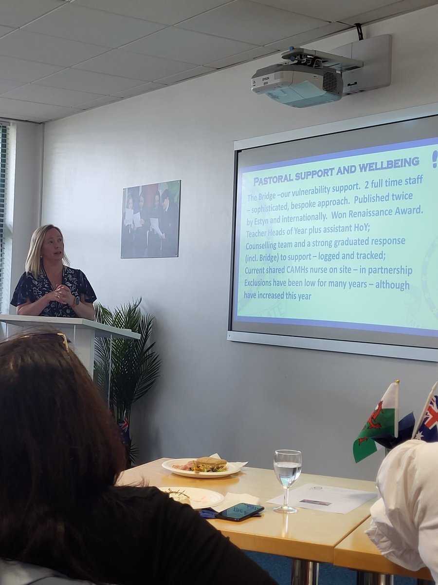 Thank you, Mrs Wilson (Deputy headteacher), for an overview of <a href="/Mary_1mmaculate/">Mary Immaculate</a>. It is inspiring to see that despite the many challenges you face, the school is performing extremely well 👏 #OSydneyiGymru