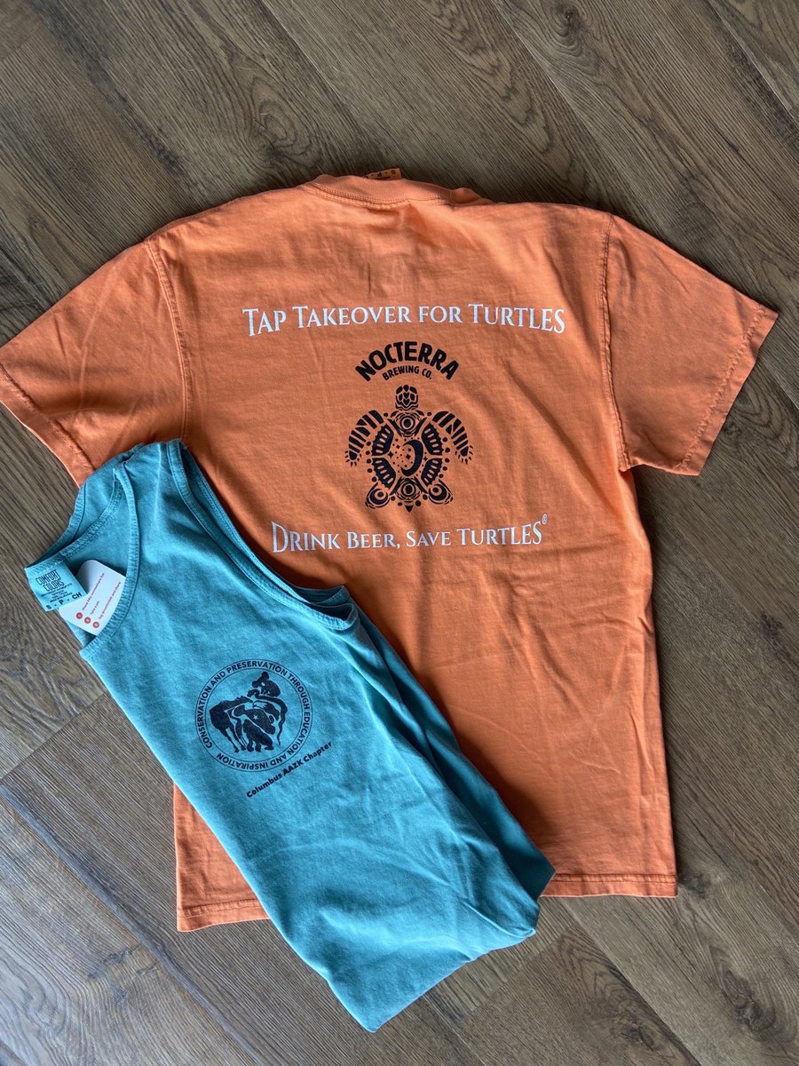 Tomorrow is the LAST day to order shirts! Proceeds will benefit <a href="/TurtleSurvival/">Turtle Survival</a>! ❤️🐢 we also love <a href="/nocterrabrewing/">nocterrabrewing</a> turtle themed logo for the special occasion! 🙌 <a href="/BeerAndTurtles/">Drink Beer. Save Turtles. ®</a> 

customink.com/fundraising/ta…