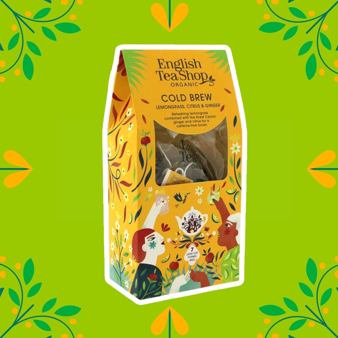 Beat the heat this summer and stay hydrated and refreshed with our Lemongrass, Citrus &amp; Ginger cold brew tea ☀️💧🍋 The perfect combination of zesty lemongrass and citrus and warming fiery ginger ☕️💚

#TeaForWellness #EnglishTeaShop #HealthyLiving #Wellbeing #TeaLover